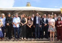 Deputada Vanda parabeniza alunos-soldados durante ingresso no curso de formação da PMTO