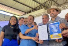 Governo Wanderlei Barbosa atende requerimento de Vanda Monteiro e assina ordem de serviço para obras de infraestrutura da Agrotins