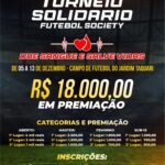 Com apoio de Vanda Monteiro, Torneio Solidário de Futebol Society promete movimentar o Jardim Taquari