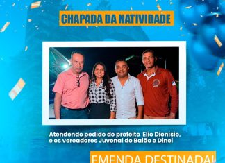 Deputada Vanda Monteiro destina R$ 300 mil para aquisição de ambulância em Chapada na Natividade