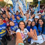 Vanda Monteiro reúne militância e visita comerciantes durante caminhada na região norte de Palmas
