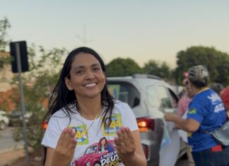 Vanda Monteiro reúne militância e apoiadores em grande adesivaço na região sul de Palmas